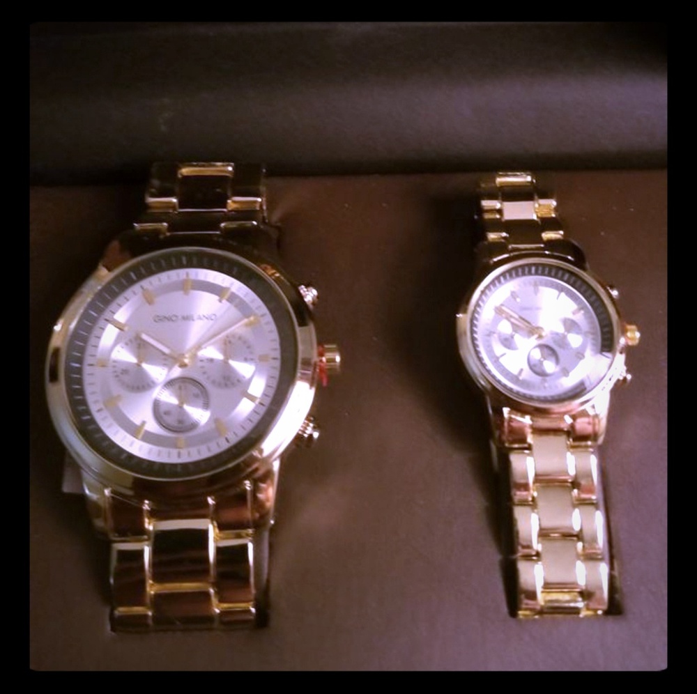 Gino Milano His and Her Watch Set (35)